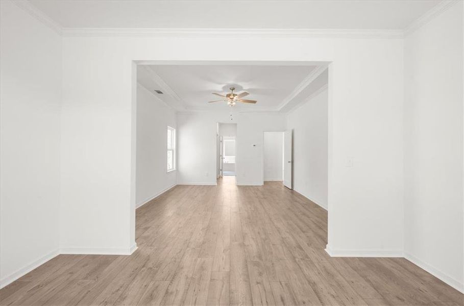 Spacious, unfurnished interior of a new home in , Gainesville (Image 48).