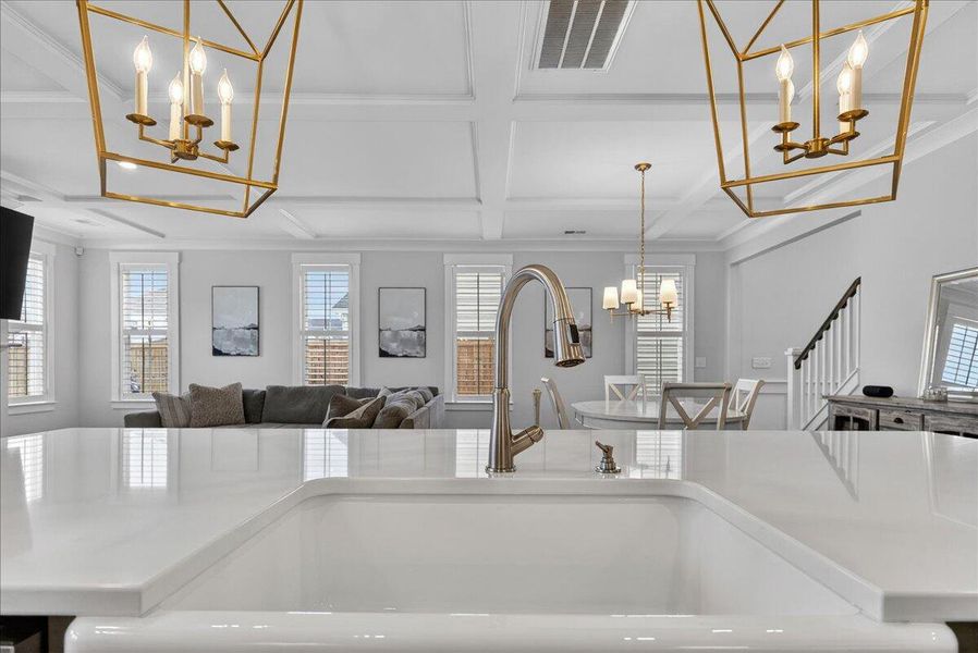 Furnished interior view inside a new home in Lochton, Summerville (Image 16).