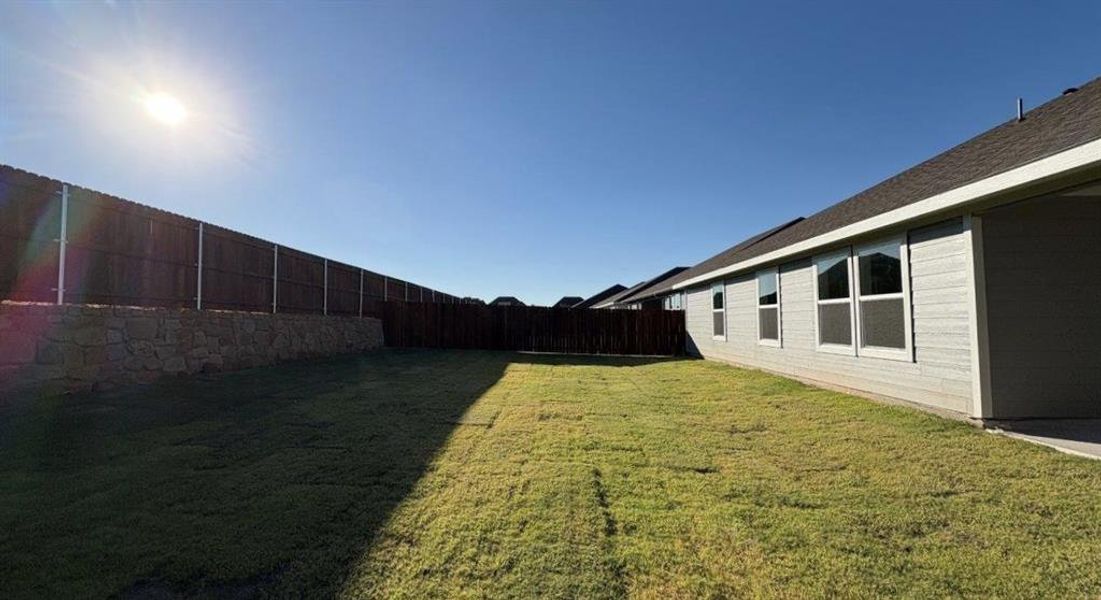 Exterior details and patio area of a home in Sandstone Estates, Granbury (Image 20). Exterior details and patio area of a home in Sandstone Estates, Granbury (Image 20).