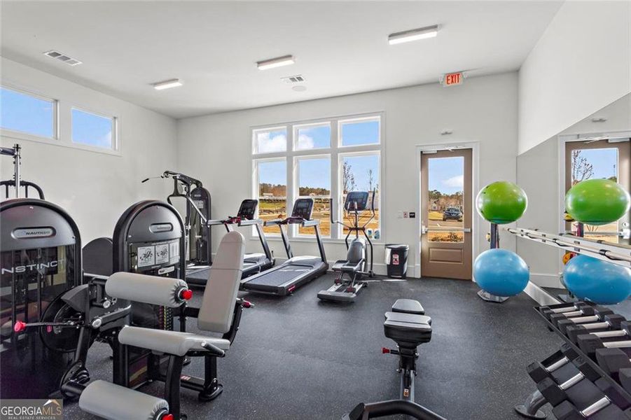 Community amenities in Promenade at Sawnee Village, Cumming (Image 21).