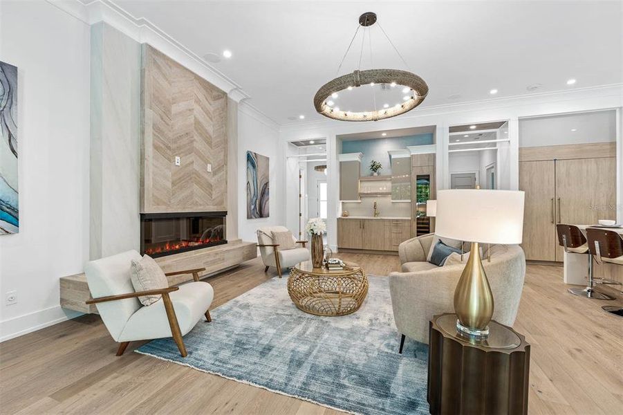 Furnished interior view inside a new home in , Winter Park (Image 17). Furnished interior view inside a new home in , Winter Park (Image 17).