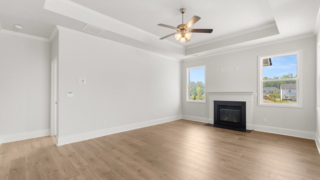 Spacious, unfurnished interior of a new home in Butner Estates, South Fulton (Image 21). Spacious, unfurnished interior of a new home in Butner Estates, South Fulton (Image 21).