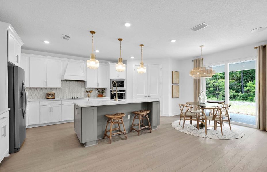 Furnished interior view inside a new home in Hyland Trail, Green Cove Springs (Image 6).