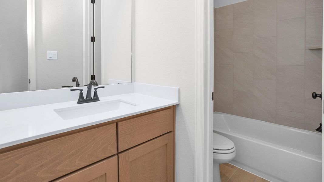 Close-up of interior finishes inside a home in Audubon, Magnolia (Image 10).