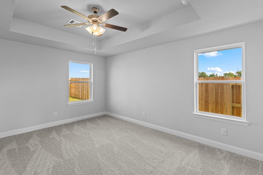 Spacious, unfurnished interior of a new home in River Ranch Trails, Dayton (Image 22). Spacious, unfurnished interior of a new home in River Ranch Trails, Dayton (Image 22).