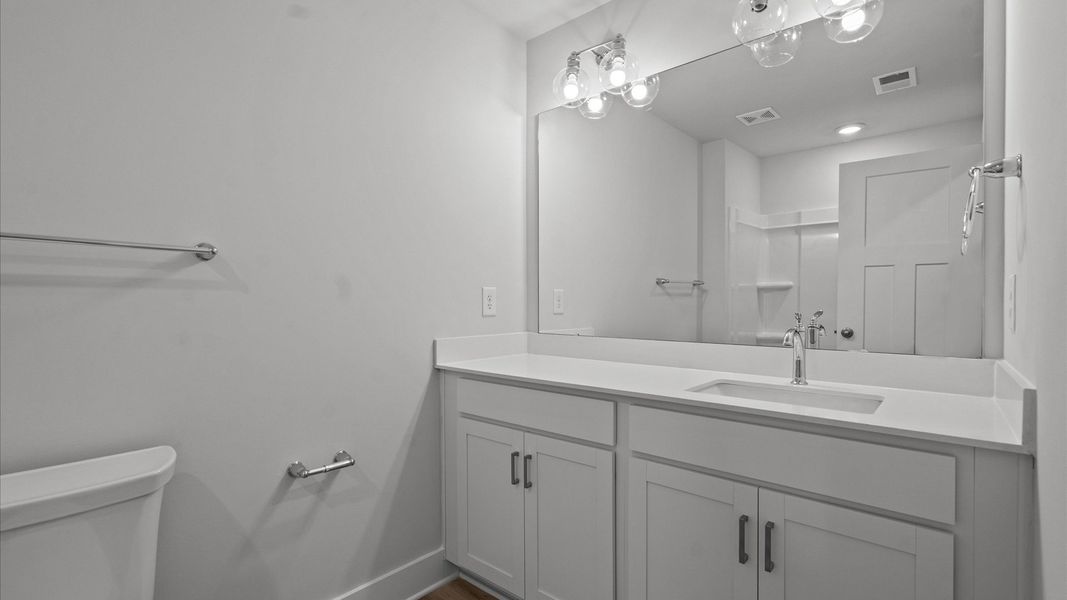 Furnished interior view inside a new home in Camden Cottages, Greenville (Image 27).