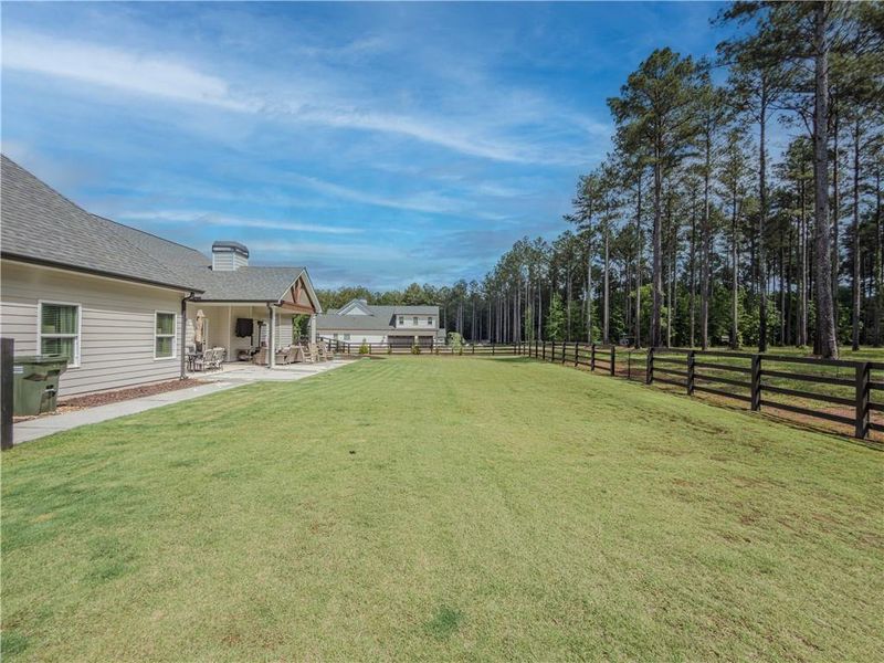 Exterior details and patio area of a home in , Good Hope (Image 28).