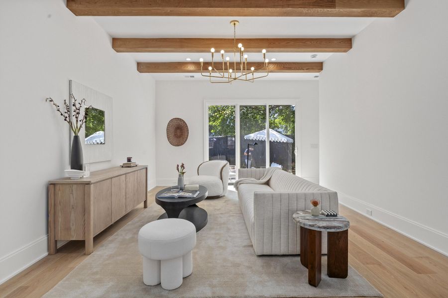 Furnished interior view inside a new home in , Charleston (Image 31). Furnished interior view inside a new home in , Charleston (Image 31).