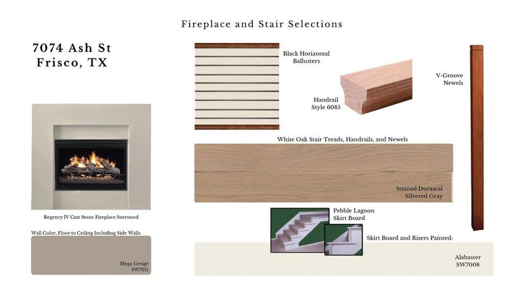 Sample of building materials used in homes in , Frisco (Image 11).