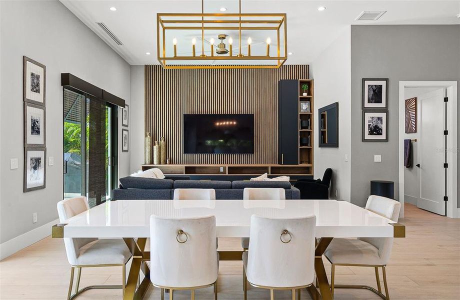 Furnished interior view inside a new home in , Sarasota (Image 8).