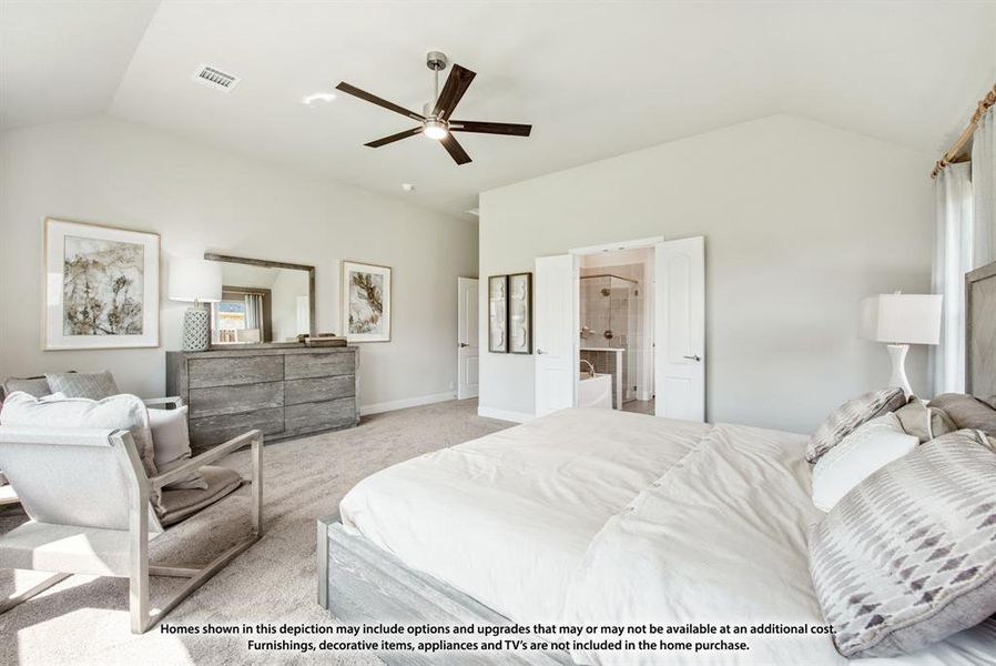 Furnished interior view inside a new home in Mosaic, Celina (Image 33). Furnished interior view inside a new home in Mosaic, Celina (Image 33).