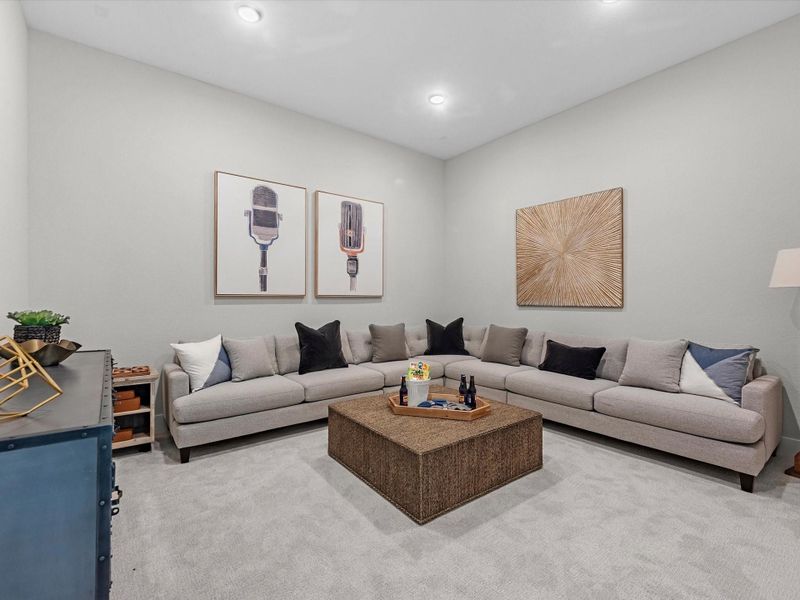 Furnished interior view inside a new home in , Fulshear (Image 35).