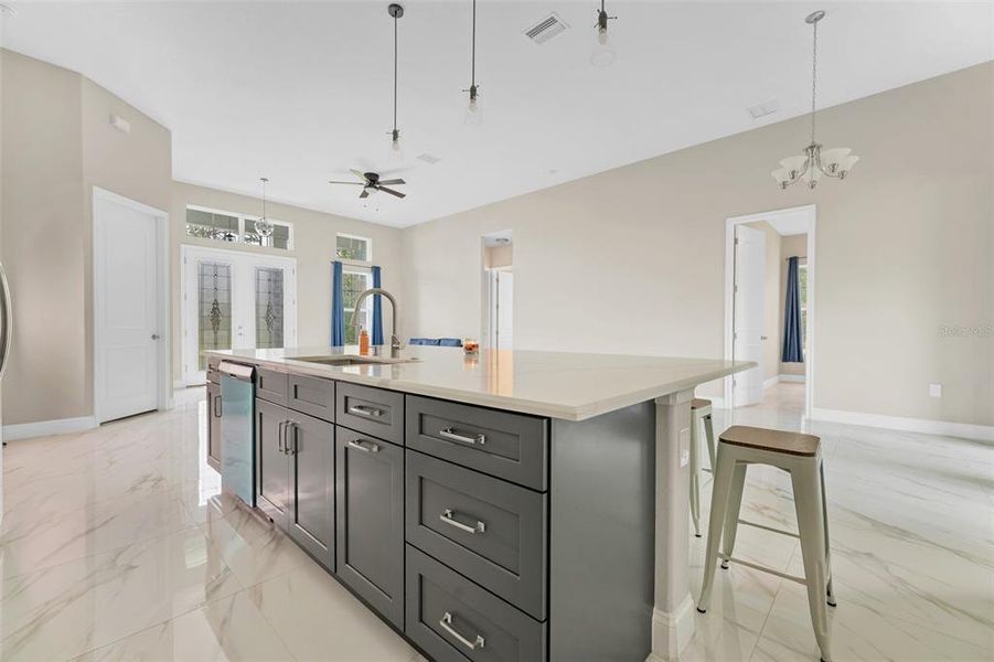Furnished interior view inside a new home in , Palm Coast (Image 8).