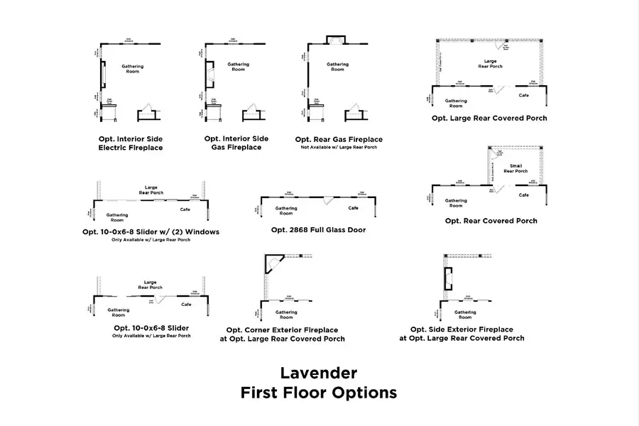 2D floor plan layout for the Lavender by DRB Homes in Spring Branch, Smyrna, TN (Image 4). 2D floor plan layout for the Lavender by DRB Homes in Spring Branch, Smyrna, TN (Image 4).