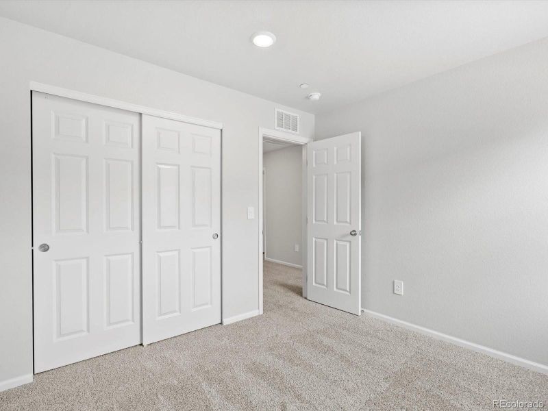 Spacious, unfurnished interior of a new home in Poudre Heights: The Meadow Collection, Windsor (Image 21). Spacious, unfurnished interior of a new home in Poudre Heights: The Meadow Collection, Windsor (Image 21).