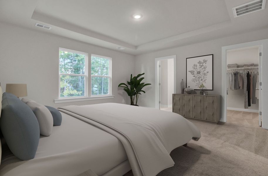 Furnished interior view inside a new home in Southbridge, Sumter (Image 21).