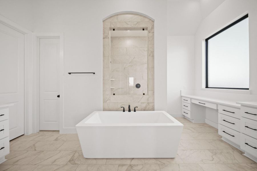 Furnished interior view inside a new home in Sienna, Missouri City (Image 11). Furnished interior view inside a new home in Sienna, Missouri City (Image 11).