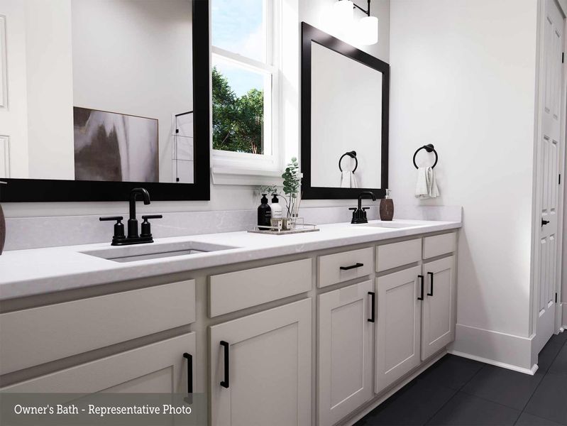 Owner's Bath - Representative Photo Owner's Bath - Representative Photo