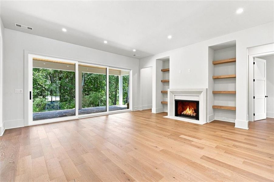 Spacious, unfurnished interior of a new home in , Canton (Image 63).