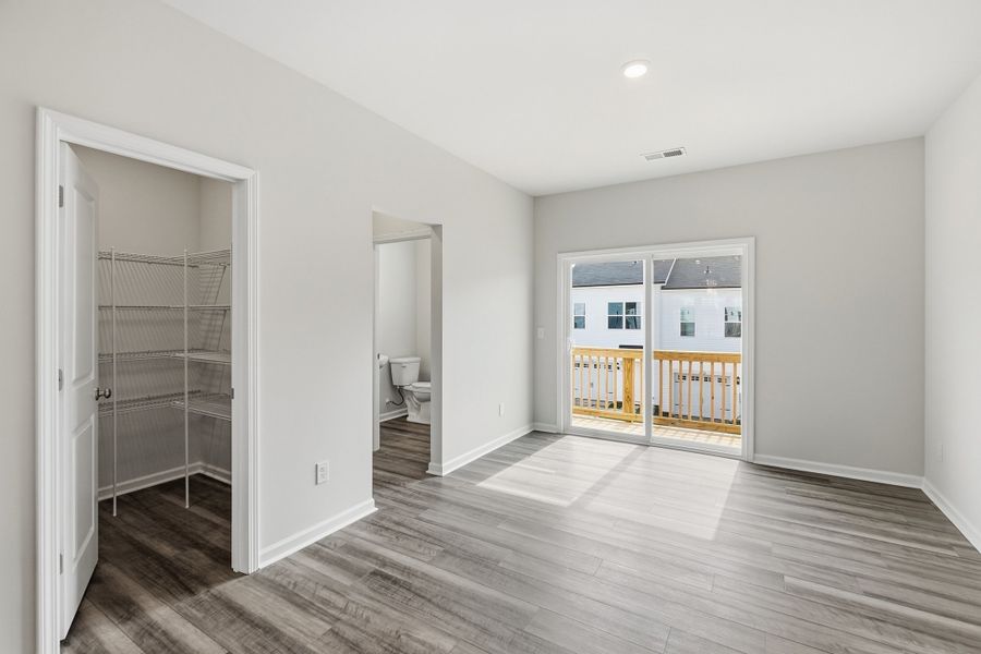 Spacious, unfurnished interior of a new home in Nichols Landing, Charlotte (Image 21). Spacious, unfurnished interior of a new home in Nichols Landing, Charlotte (Image 21).