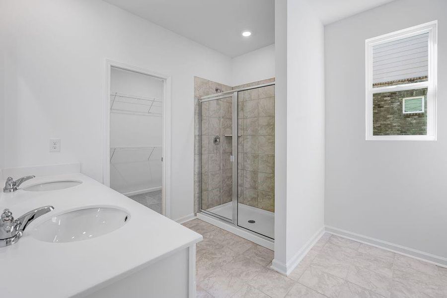 Furnished interior view inside a new home in Windance Lake, Loganville (Image 16).