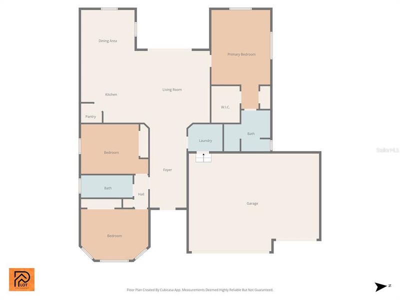 2D floor plan layout of this home in , Port Charlotte, FL (Image 5). 2D floor plan layout of this home in , Port Charlotte, FL (Image 5).