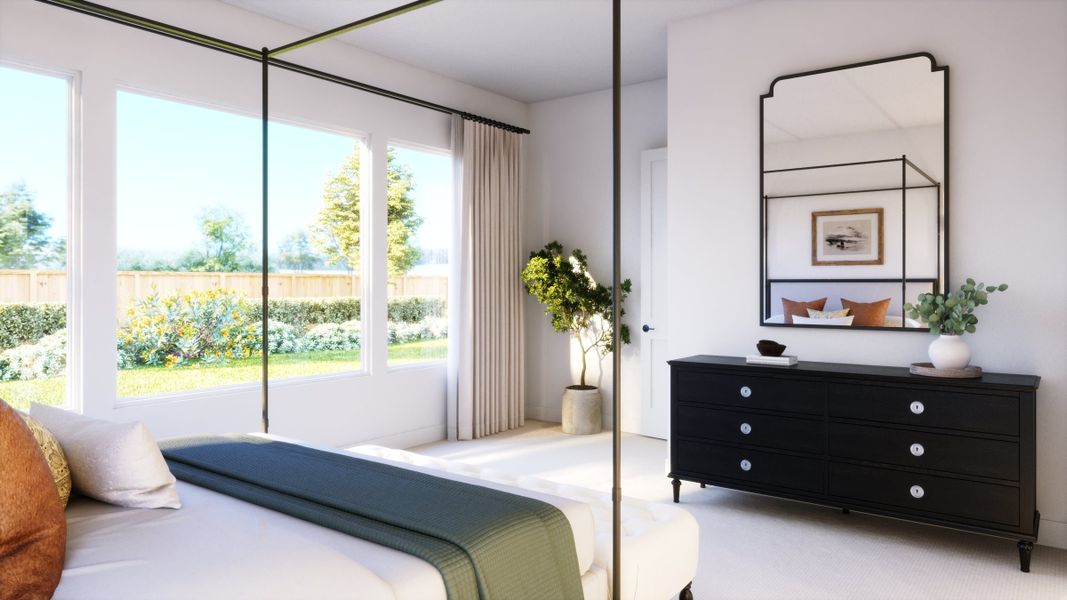 Representative furnished interior of a home built from the 5002 by Risewell Homes in Freedom at Anthem, Kyle (Image 12).
