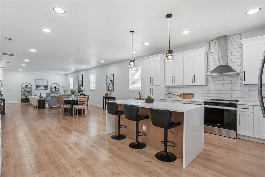 Furnished interior view inside a new home in , Tampa (Image 6).