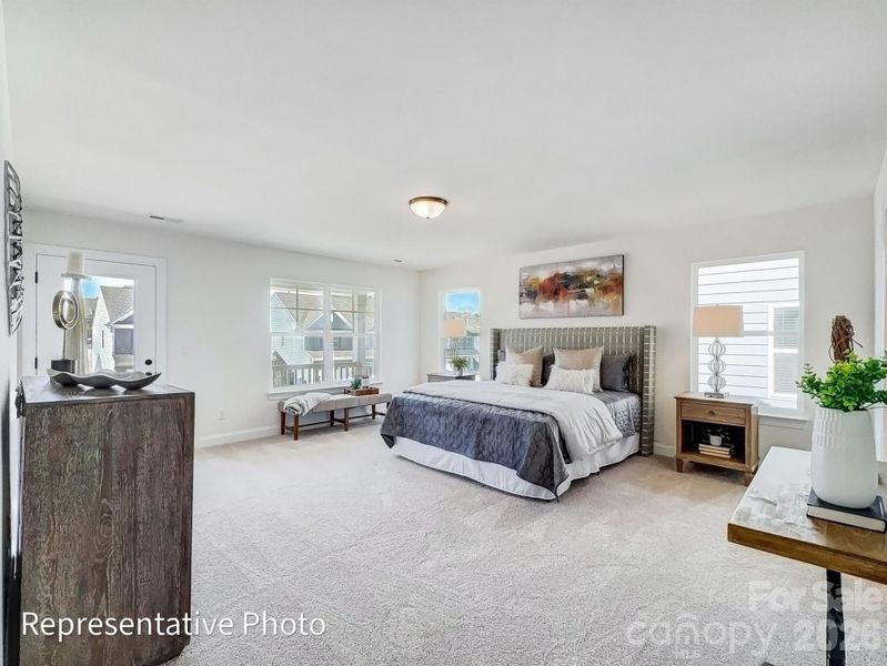 Furnished interior view inside a new home in Ashton Park, Monroe (Image 23).