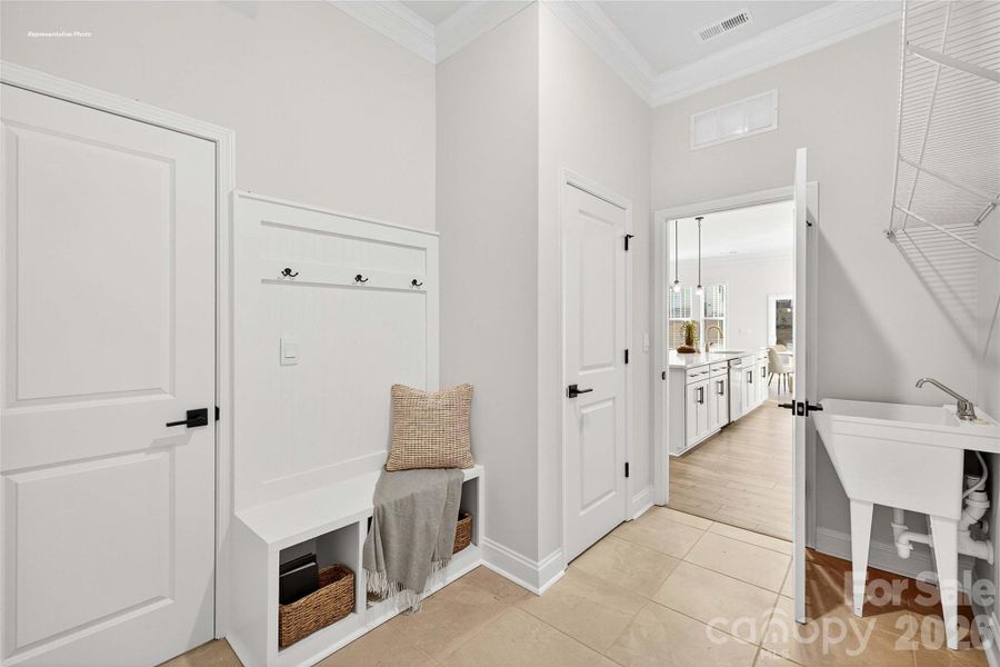 Furnished interior view inside a new home in , Troutman (Image 15).