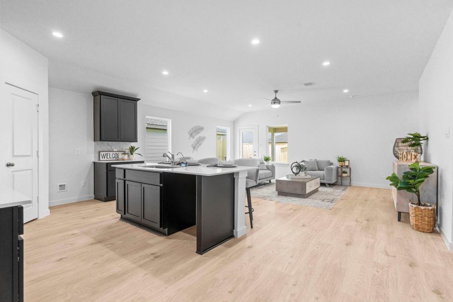 Furnished interior view inside a new home in Emberly, Beasley (Image 15).