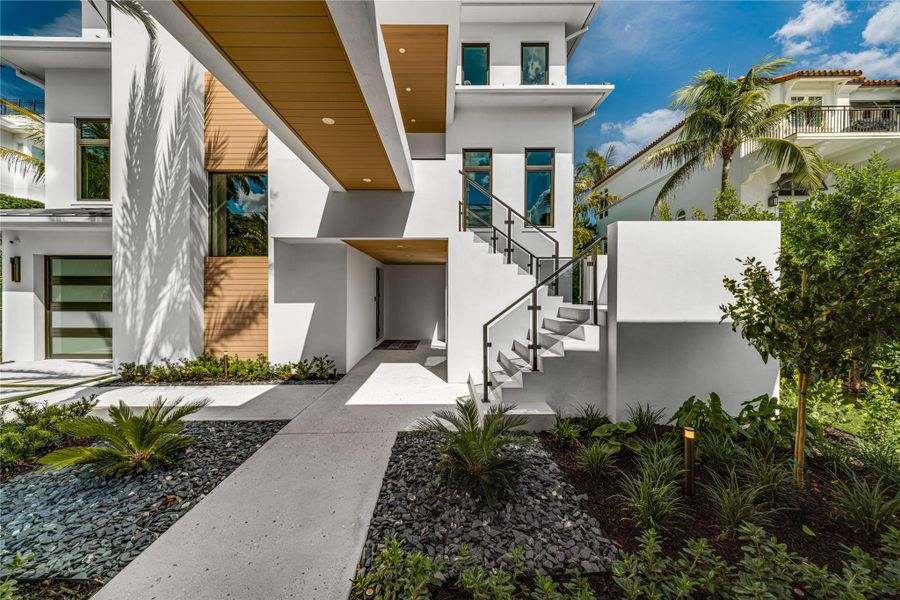 Front exterior of a new home in , Ocean Ridge, FL, highlighting curb appeal (Image 2).