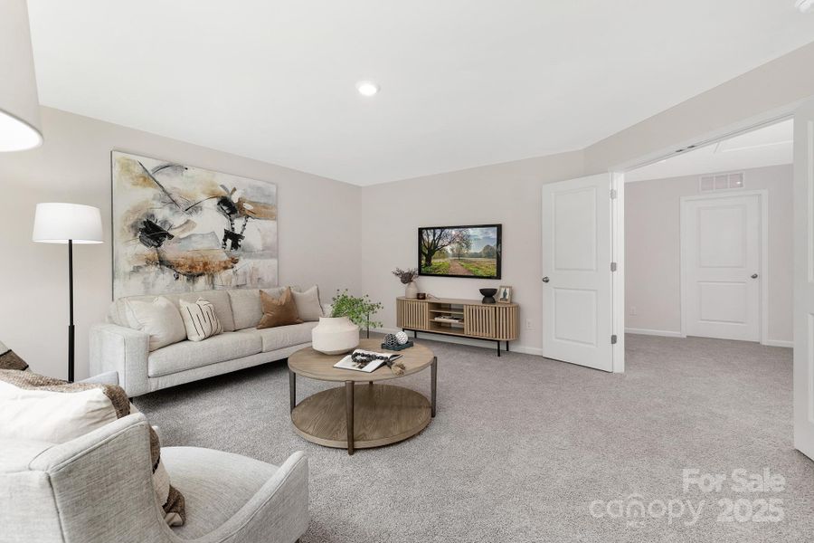Furnished interior view inside a new home in Sylvan Creek, Denver (Image 17).