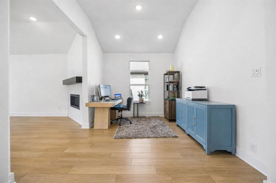 Furnished interior view inside a new home in , Little Elm (Image 8).
