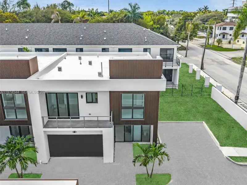 Front exterior of a new home in , Dania Beach, FL, highlighting curb appeal (Image 2). Front exterior of a new home in , Dania Beach, FL, highlighting curb appeal (Image 2).