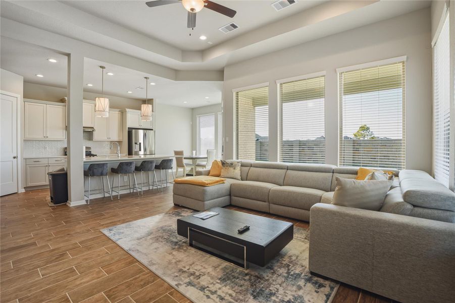 Furnished interior view inside a new home in , Fulshear (Image 13). Furnished interior view inside a new home in , Fulshear (Image 13).