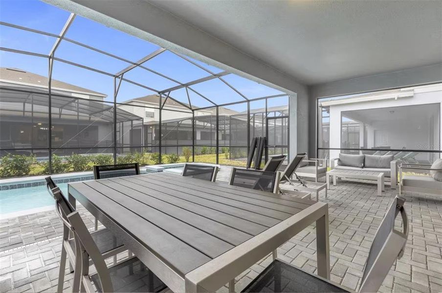 Front exterior of a new home in , Davenport, FL, highlighting curb appeal (Image 2).