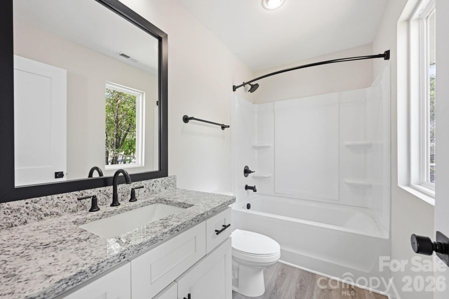 Furnished interior view inside a new home in , Albemarle (Image 5).