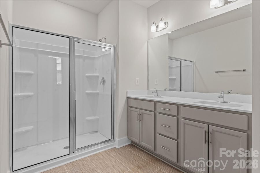 Furnished interior view inside a new home in Sierra Ridge, Gastonia (Image 9).