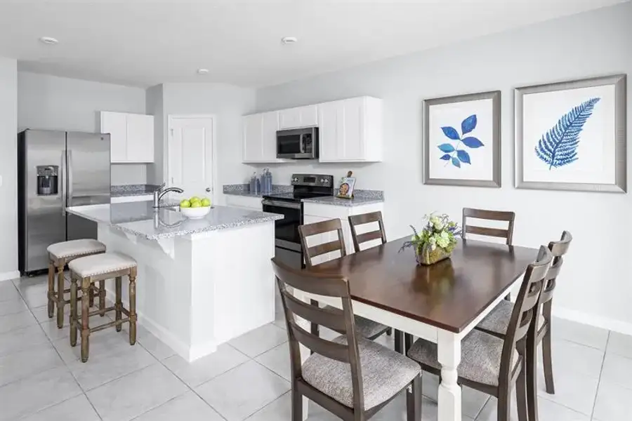 Furnished interior view inside a new home in Central Parc, North Port (Image 5).