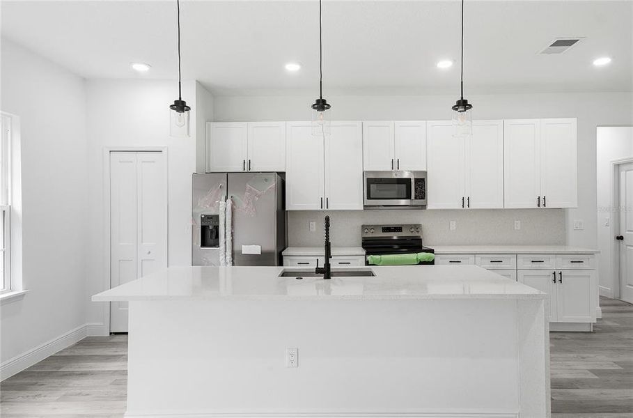 Furnished interior view inside a new home in , Ocala (Image 7).