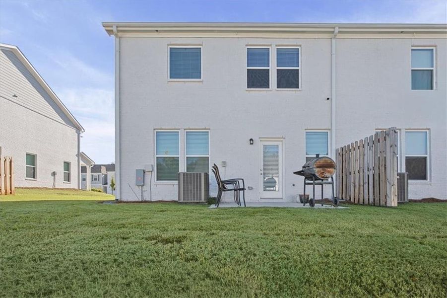 Exterior details and patio area of a home in , McDonough (Image 3).