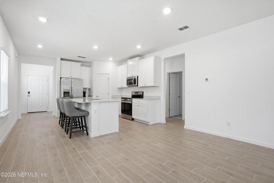 Furnished interior view inside a new home in , Jacksonville (Image 6).