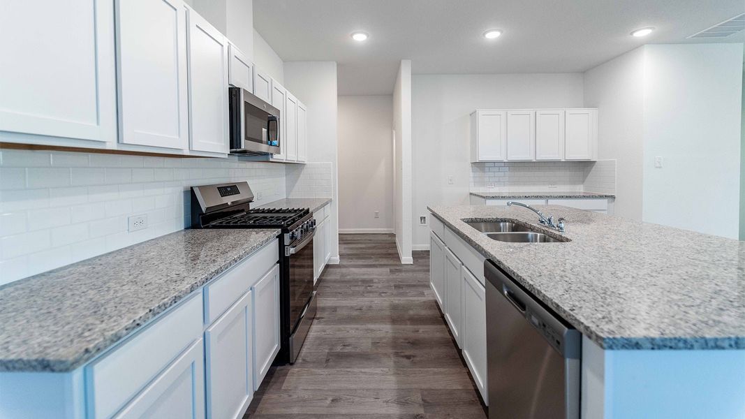 Furnished interior view inside a new home in Sunset Oaks, Maxwell (Image 4).