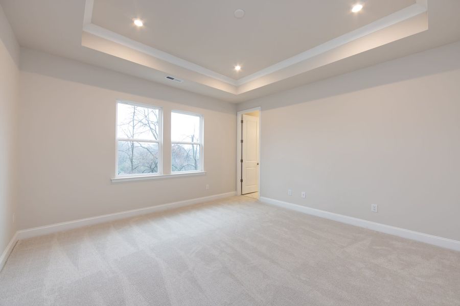 Spacious, unfurnished interior of a new home in Archer Row, Charlotte (Image 39). Spacious, unfurnished interior of a new home in Archer Row, Charlotte (Image 39).