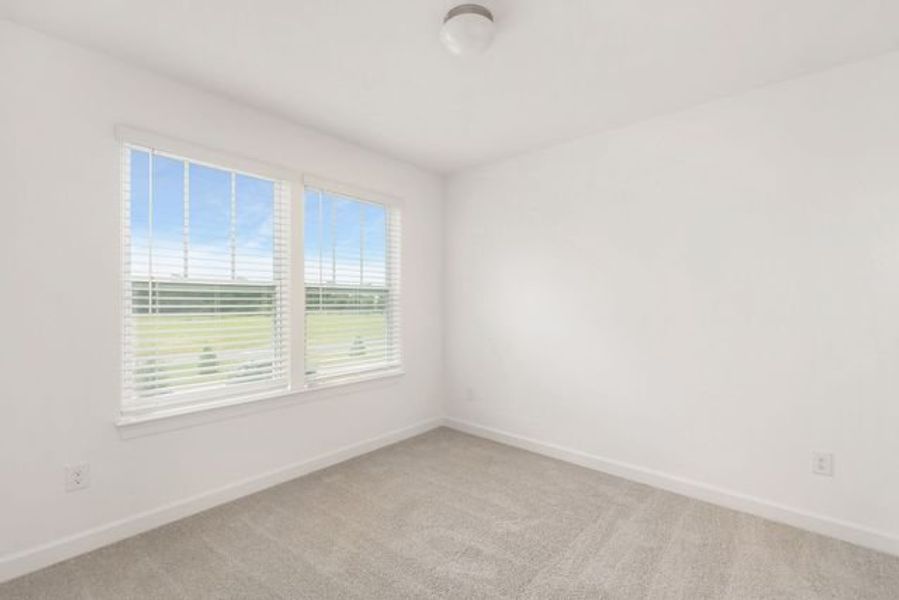 Representative unfurnished interior of a home built from the Eden by True Homes in Tanglewood East, Angier (Image 20).