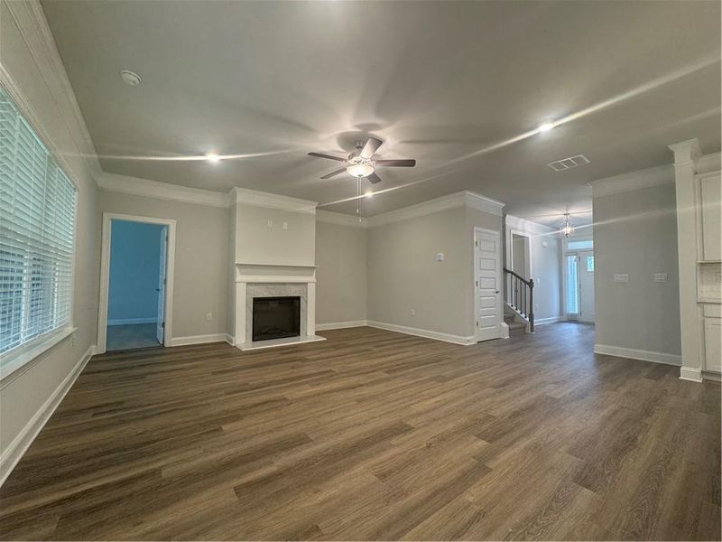 Spacious, unfurnished interior of a new home in Tuscany Hills, Douglasville (Image 13).