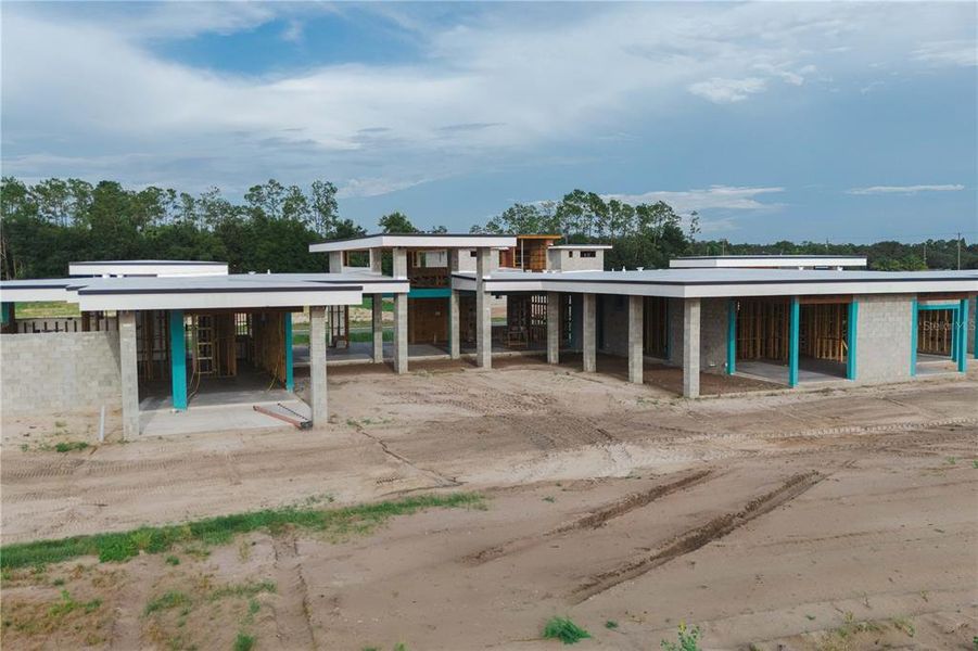 Front exterior of a new home in , Odessa, FL, highlighting curb appeal (Image 12).