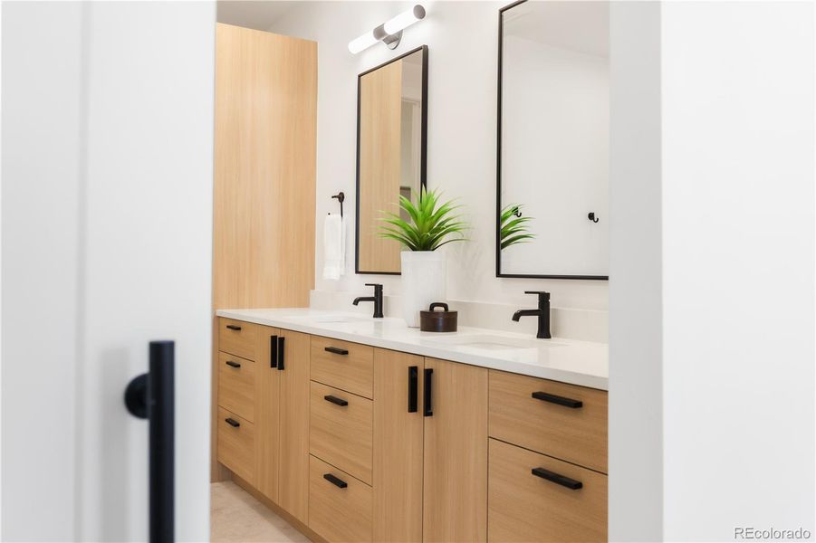 Furnished interior view inside a new home in , Denver (Image 8).