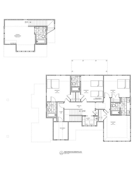 Proposed 2nd floor plan
